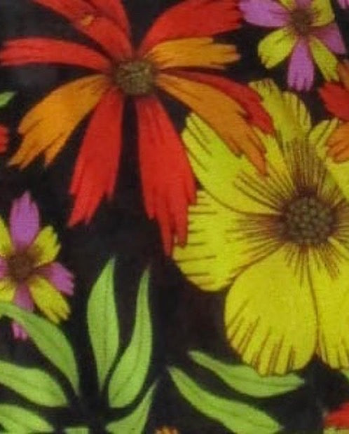 Flower Print Mesh Bodysuit